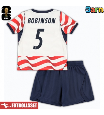 Förenta stater Antonee Robinson #5 Hemmatröja Barn VM 2026 Kortärmad (+ Korta byxor)